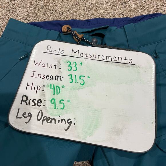 Picture Organic Clothing Friends Line Treva Snow‎ Ski Pants Women’s Size Medium - Picture 9 of 10